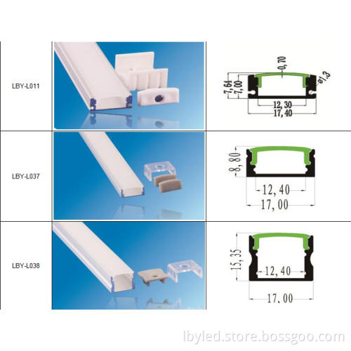 Aluminum profile for led strips